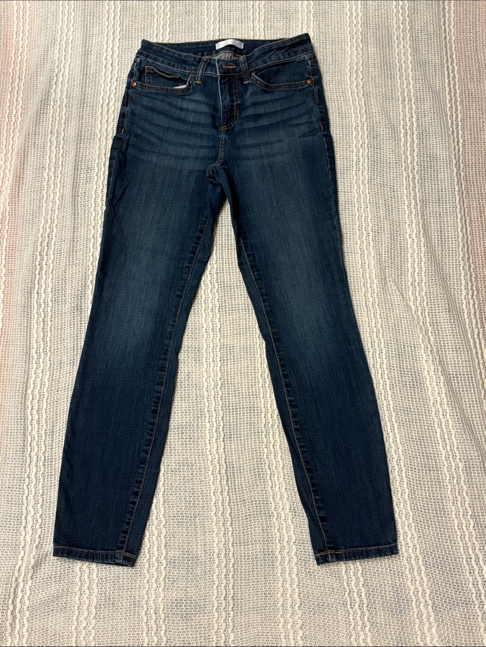 LC Lauren Conrad Dark Indigo Skinny Jeans Size 6